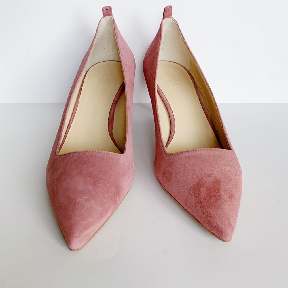 EVERLANE The Editor Rosewood Suede Kitten Heels - Picture 5 of 10
